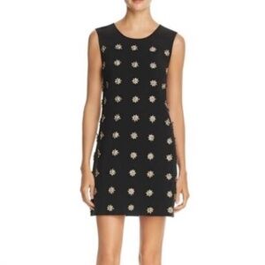 NWT Elizabeth And James Lindsey Dress with Gold Floral Embellishments Size 4 $35
